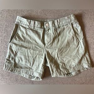 Bonobos Olive Washed Chinos 5" Inseam Shorts (30 W)